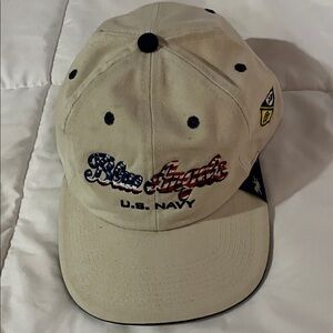 Vintage Blue Angels U.S. Navy Tan Cap